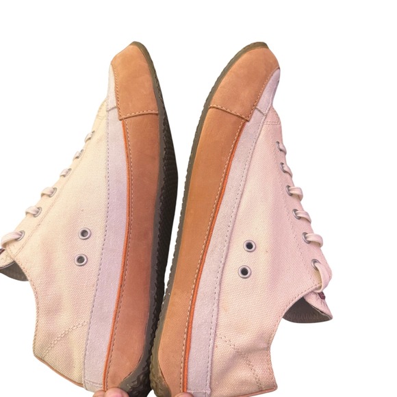 Eric Meyer Medium Design Group Canvas Sneakers Men 8 Minimalist Lace Up Shoes - Picture 8 of 11